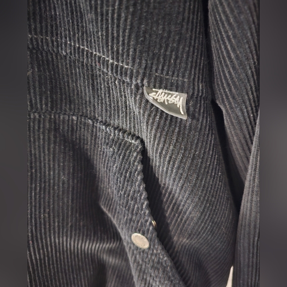 Sold Stussy Corduroy Faux jacket outside poshmark - Picture 6 of 6